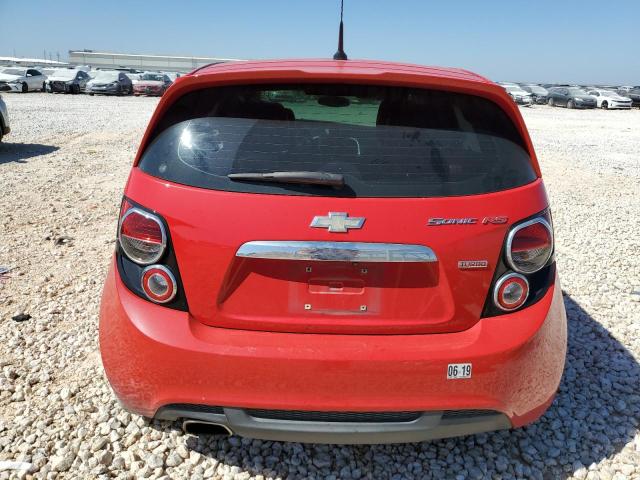  CHEVROLET SONIC 2014 Red