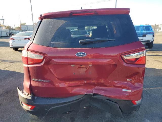  FORD ECOSPORT 2020 Red