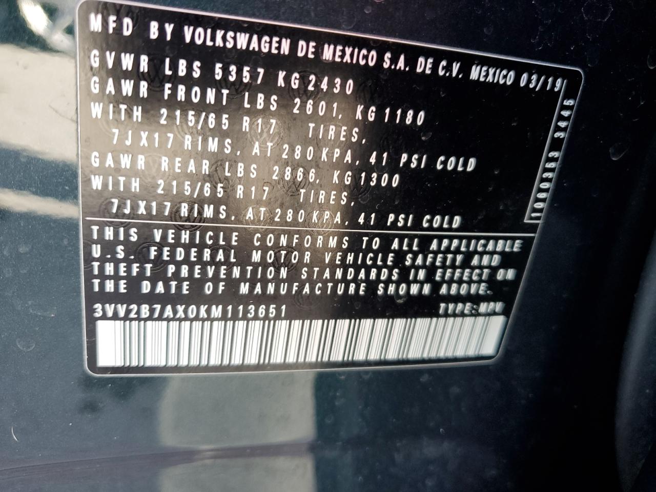 2019 Volkswagen Tiguan - Image 13