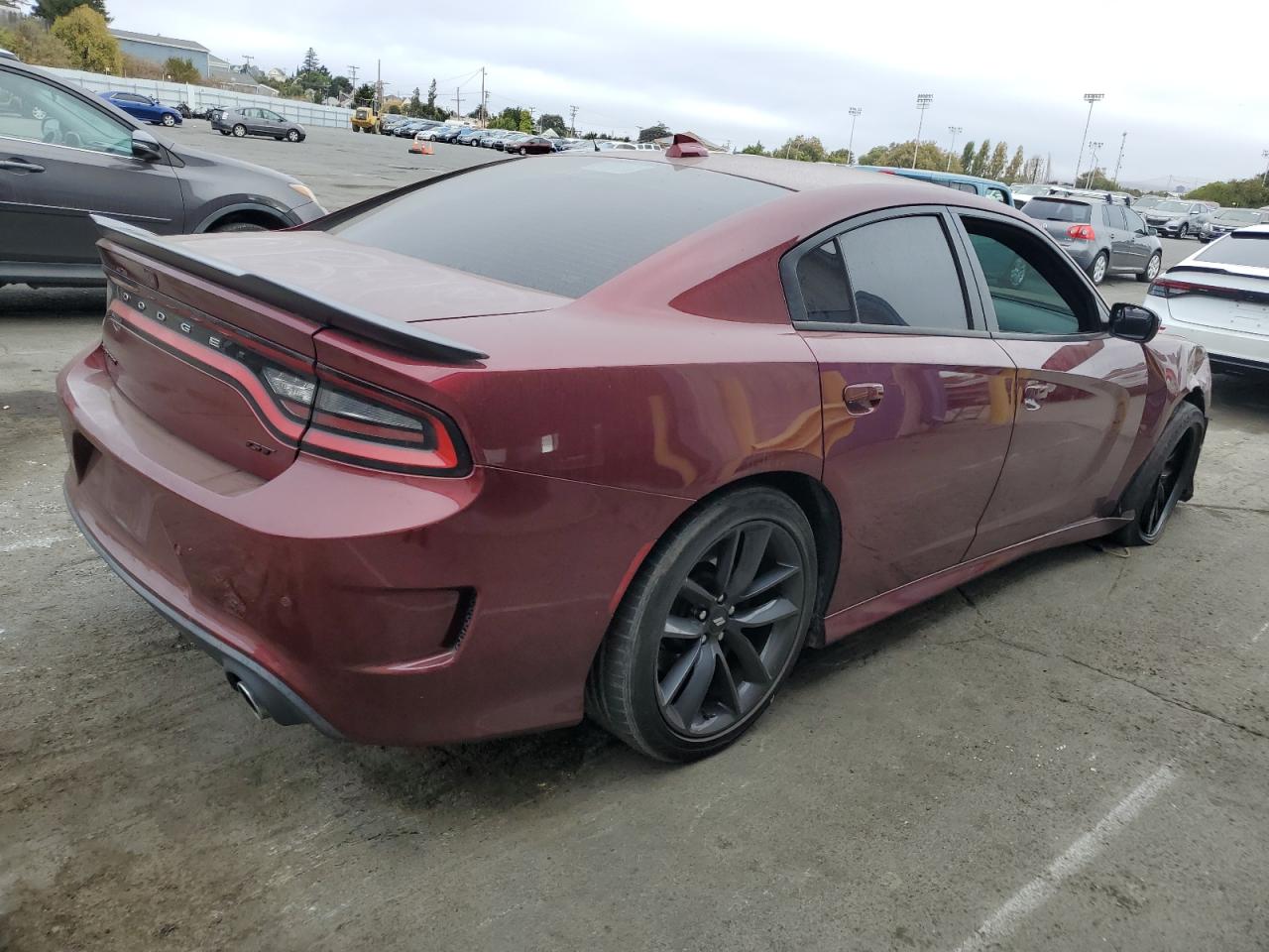 VIN 2C3CDXHG5KH597693 2019 DODGE CHARGER no.3