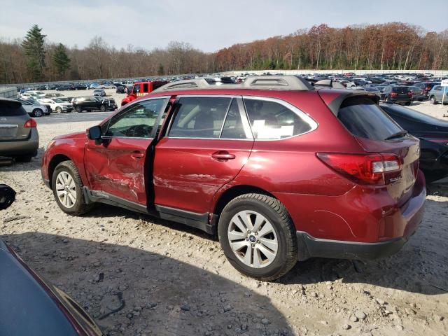  SUBARU OUTBACK 2016 Червоний