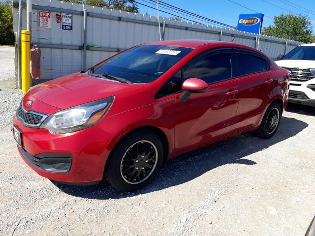  KIA RIO 2015 Червоний