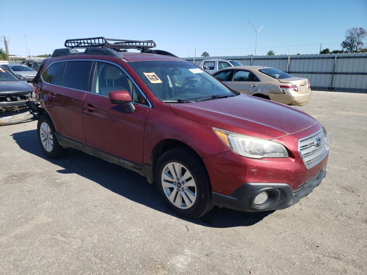 2015 Subaru Outback 2.5I Premium VIN: 4S4BSBCC8F3245085 Lot: 74074724