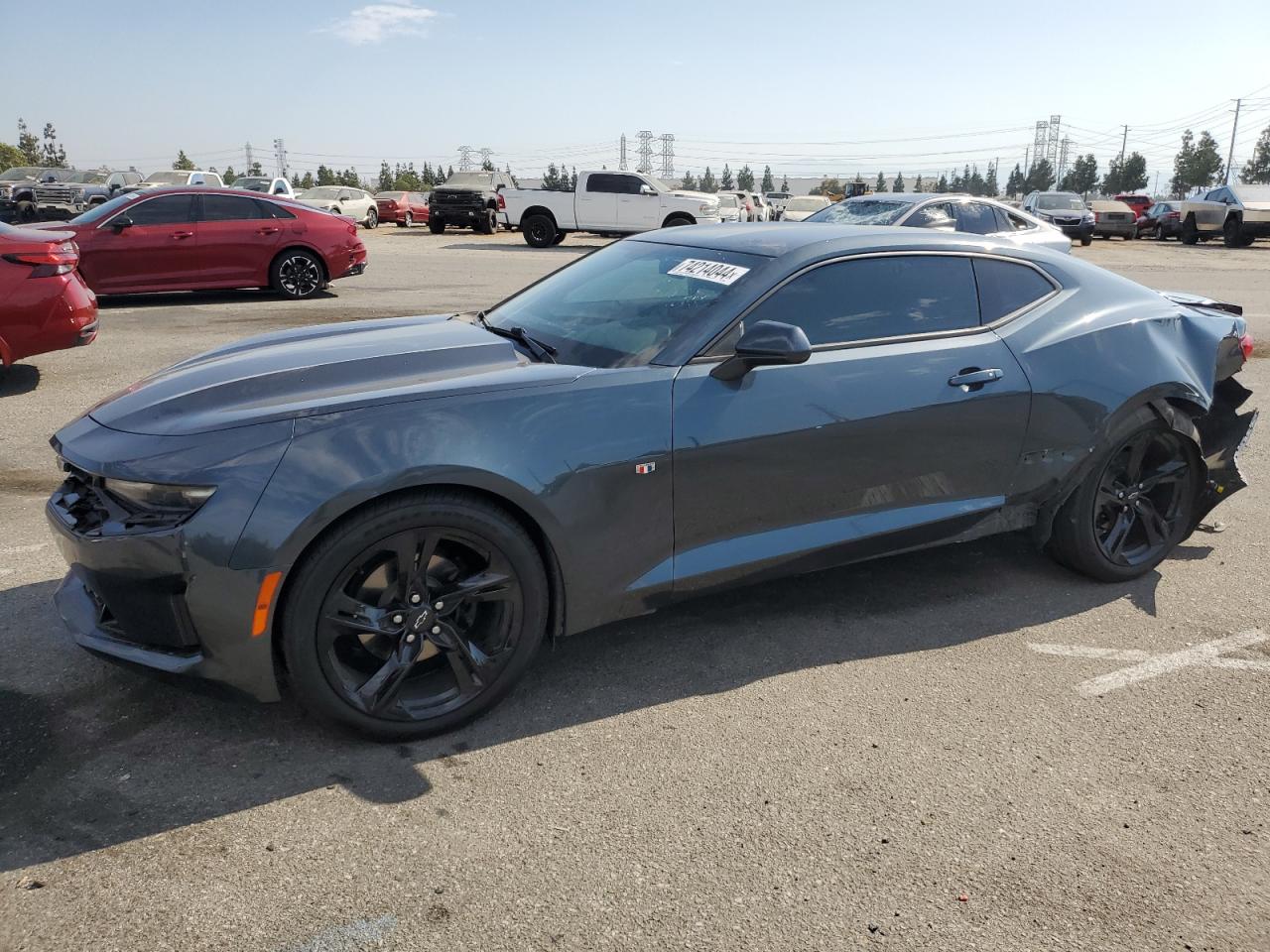 2021 Chevrolet Camaro Ls VIN: 1G1FB1RX9M0117696 Lot: 74214044