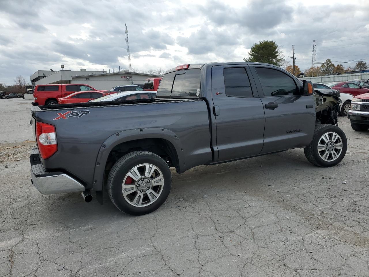 2018 Toyota Tundra Double Cab Sr VIN: 5TFUW5F10JX734384 Lot: 78862574