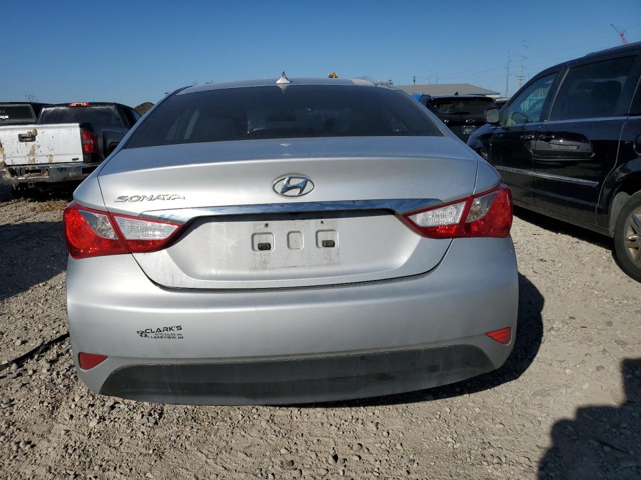 2014 Hyundai Sonata Gls VIN: 5NPEB4AC4EH927903 Lot: 76890074