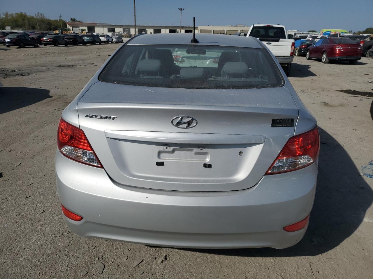 2014 Hyundai Accent Gls VIN: KMHCU4AEXEU678611 Lot: 75028554