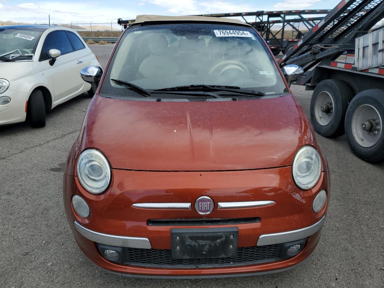 2012 Fiat 500 Lounge VIN: 3C3CFFER2CT322818 Lot: 76944954