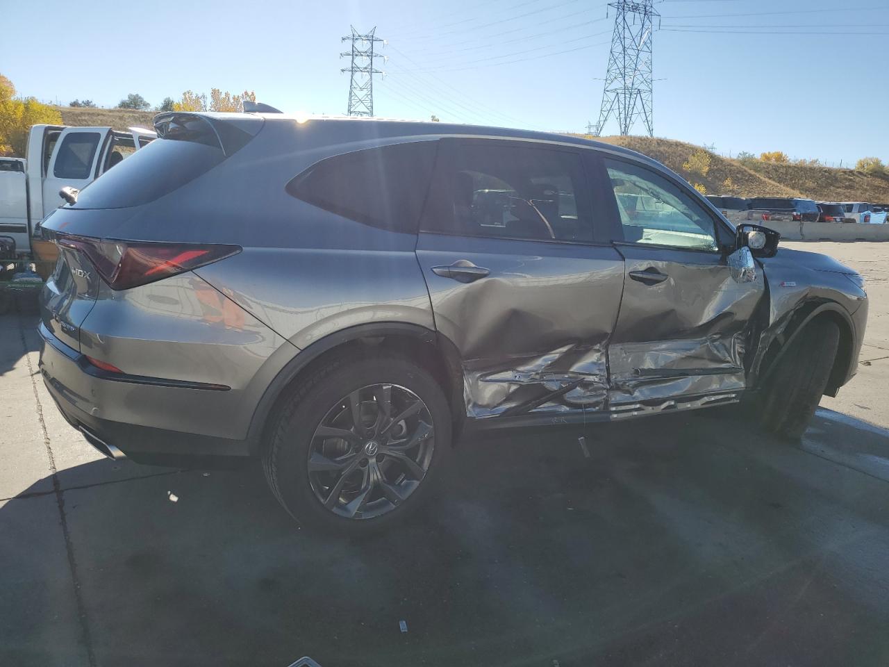 VIN 5J8YE1H05NL016362 2022 ACURA MDX no.3