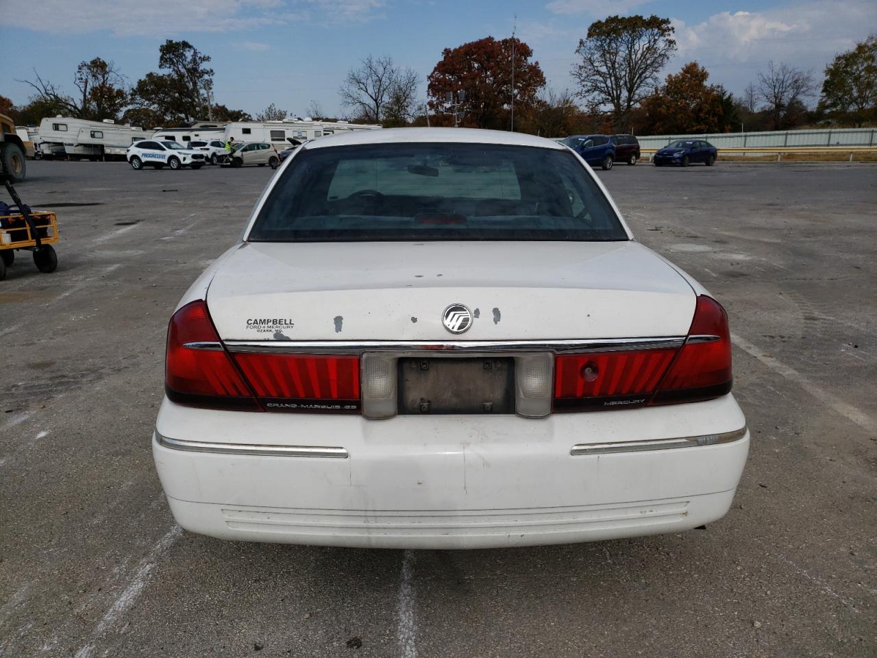 2001 Mercury Grand Marquis Gs VIN: 2MEFM74W31X711232 Lot: 77798354