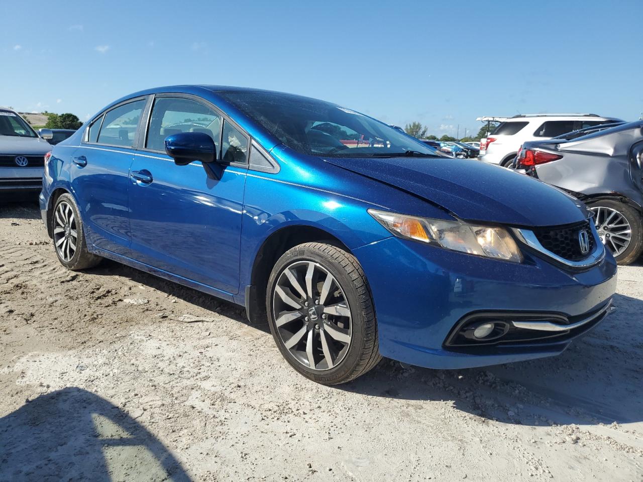 2014 Honda Civic Exl VIN: 19XFB2F93EE036513 Lot: 77313404