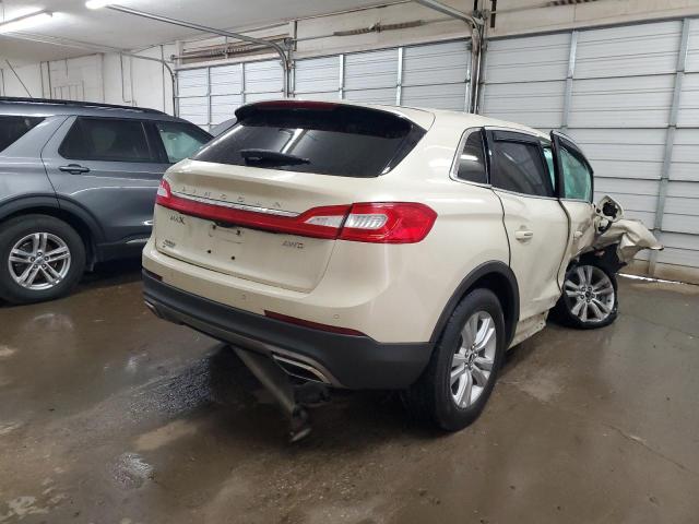  LINCOLN MKX 2016 Бежевий