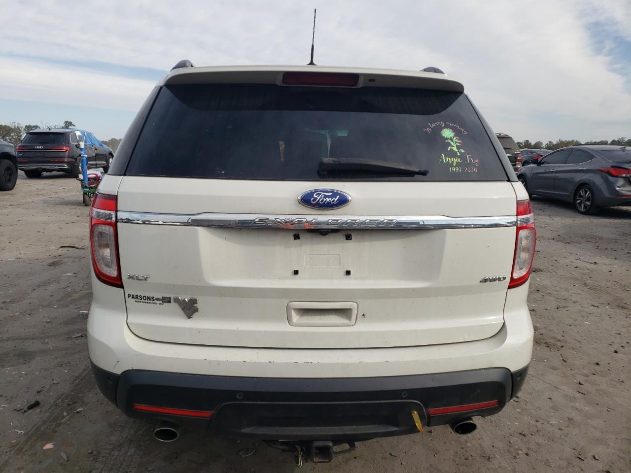 2011 Ford Explorer Xlt VIN: 1FMHK8D82BGA83934 Lot: 75813934