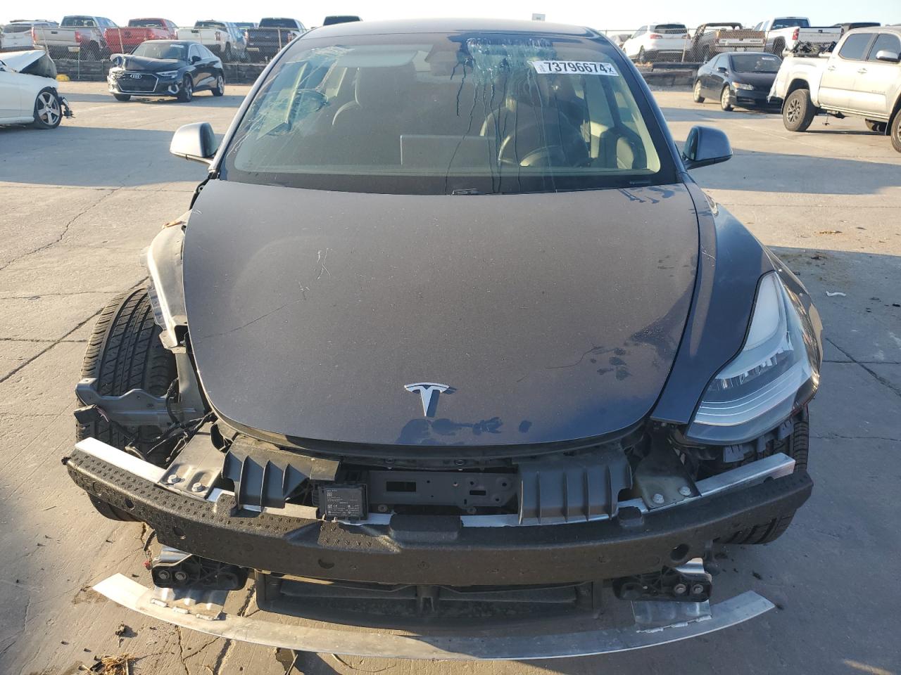 VIN 5YJ3E1EBXMF855570 2021 TESLA MODEL 3 no.5