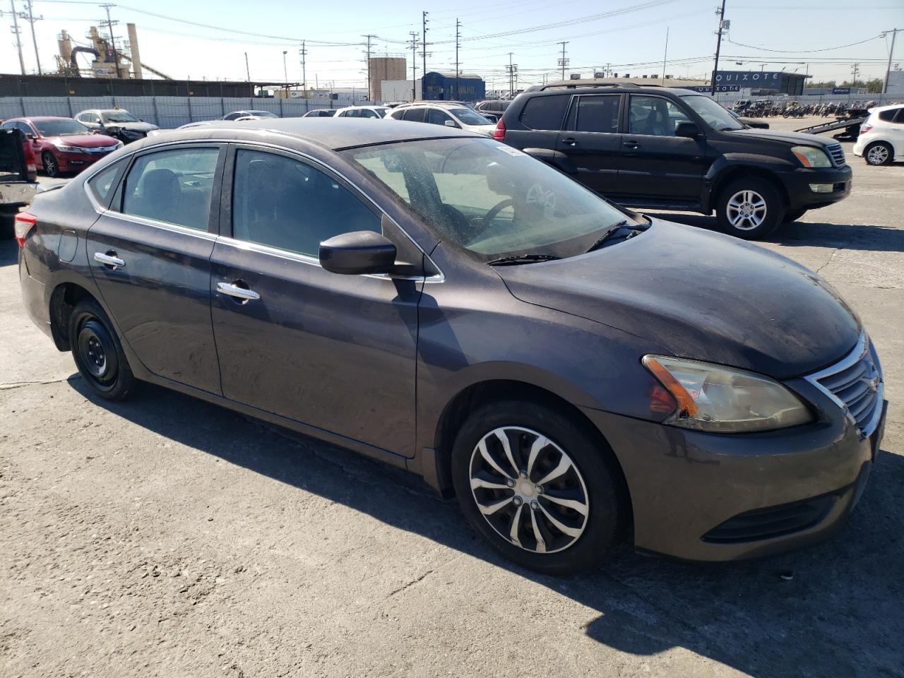 VIN 3N1AB7APXDL755574 2013 NISSAN SENTRA no.4