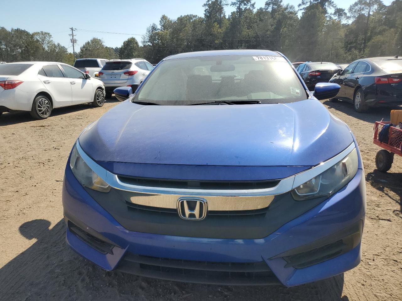 2018 Honda Civic Lx VIN: 2HGFC2F58JH596893 Lot: 78131684