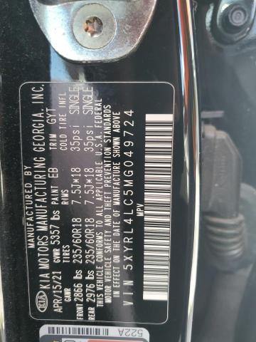 5XYRL4LC5MG049724 Kia Sorento S 15