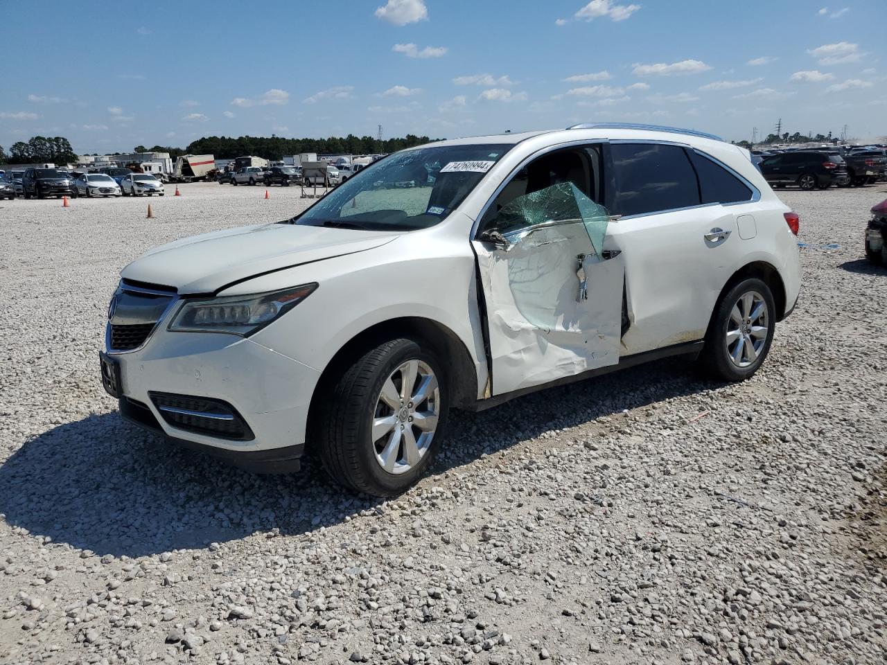 VIN 5FRYD3H98GB018302 2016 ACURA MDX no.1