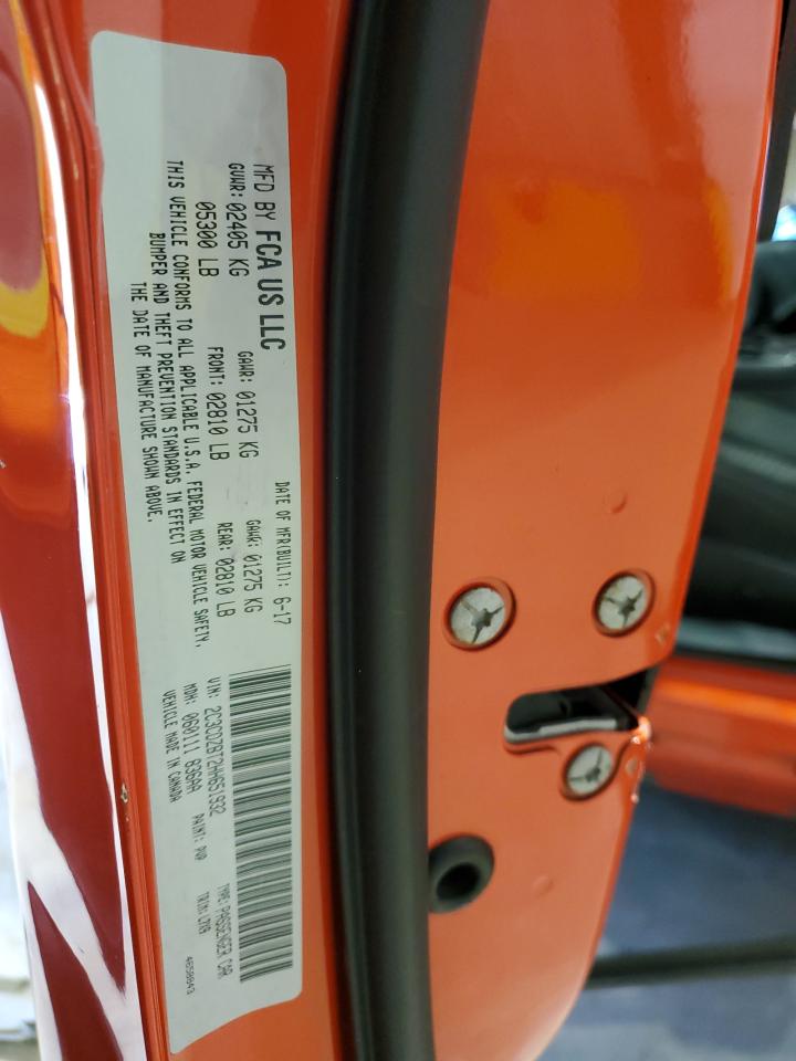 2017 Dodge Challenger R/T VIN: 2C3CDZBT2HH651932 Lot: 75521694