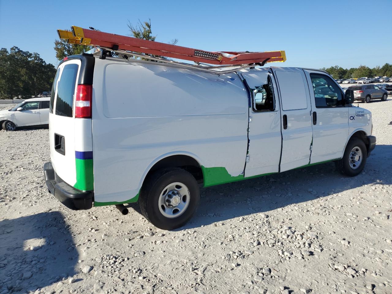 2022 Chevrolet Express G2500 VIN: 1GCWGBF71N1195257 Lot: 70168074