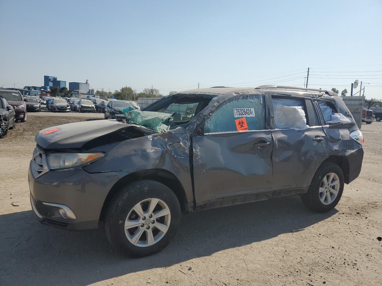 2011 Toyota Highlander Base VIN: 5TDZA3EH9BS013656 Lot: 75326424