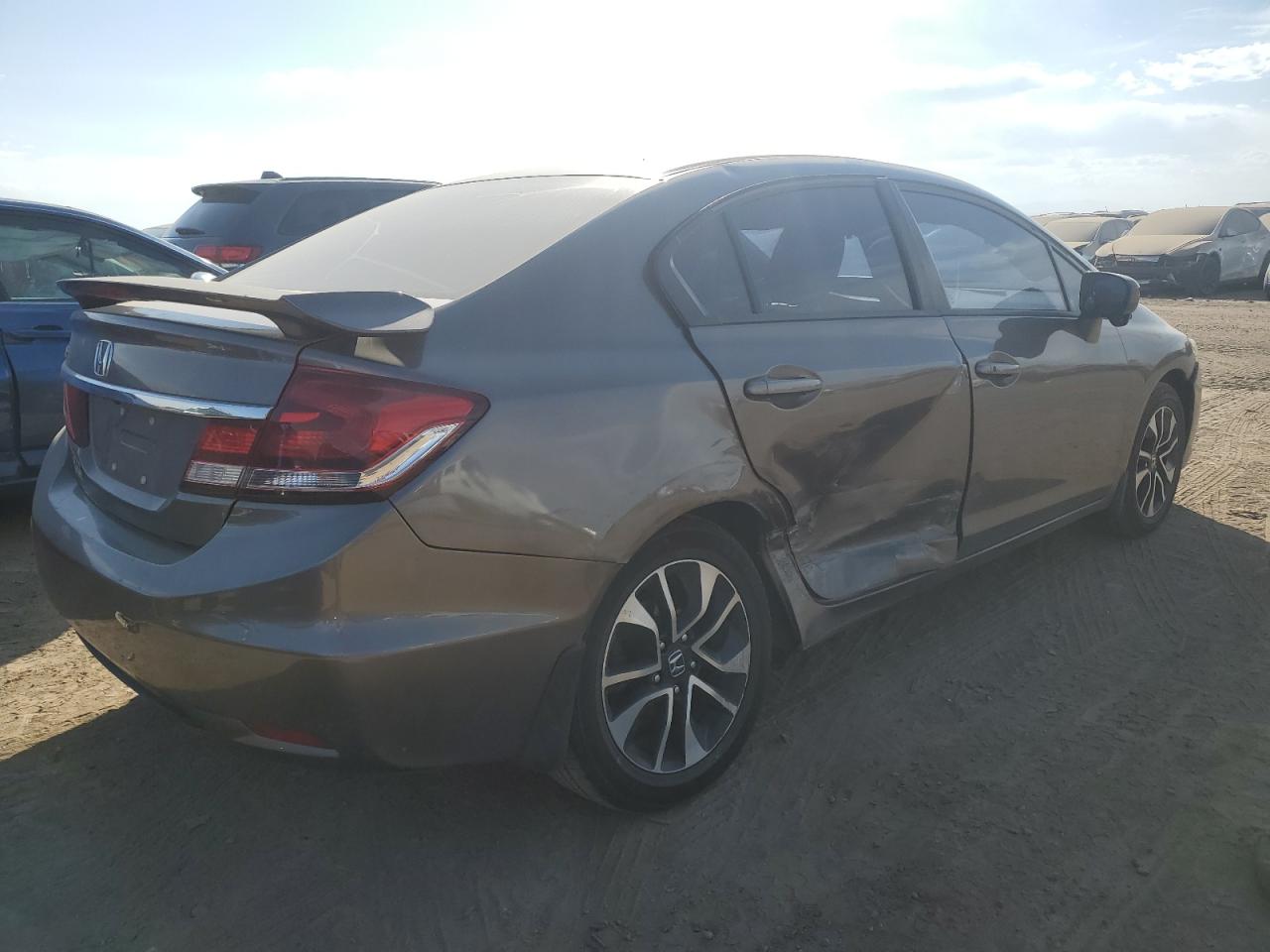 VIN 19XFB2F83EE009268 2014 HONDA CIVIC no.3