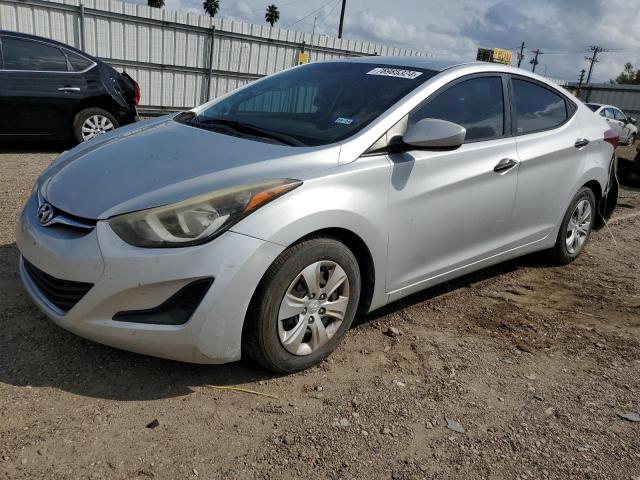 Sedans HYUNDAI ELANTRA 2016 Silver