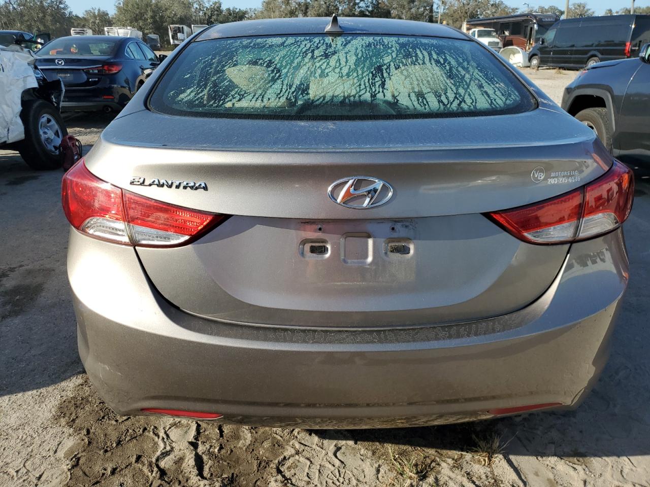 2013 Hyundai Elantra Gls VIN: 5NPDH4AE7DH241946 Lot: 76925324