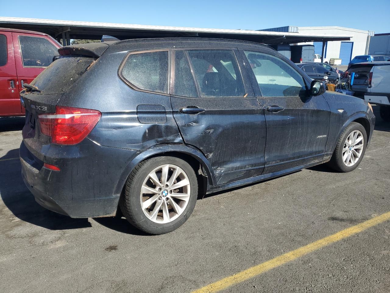 2011 BMW X3 xDrive35I VIN: 5UXWX7C53BL734556 Lot: 75045984