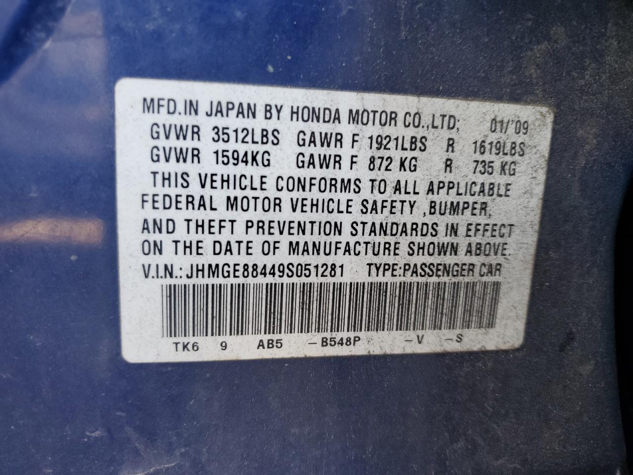 2009 Honda Fit - Image 14