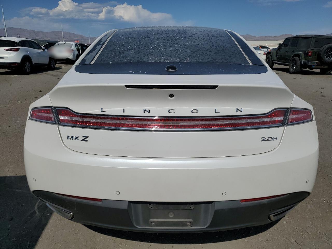 2015 Lincoln Mkz Hybrid VIN: 3LN6L2LU2FR626956 Lot: 75059424