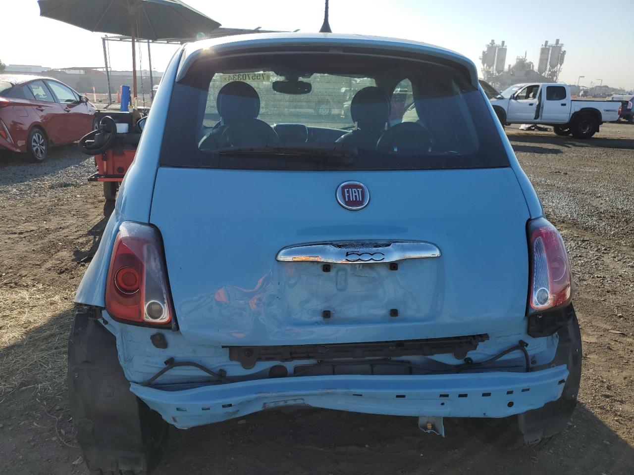 2017 Fiat 500 Electric VIN: 3C3CFFGE5HT527681 Lot: 75570334