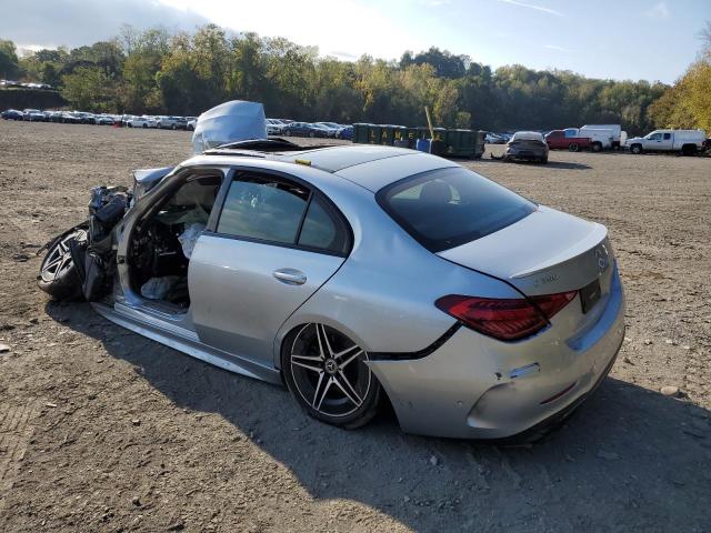 MERCEDES-BENZ C-CLASS 2022 Сріблястий
