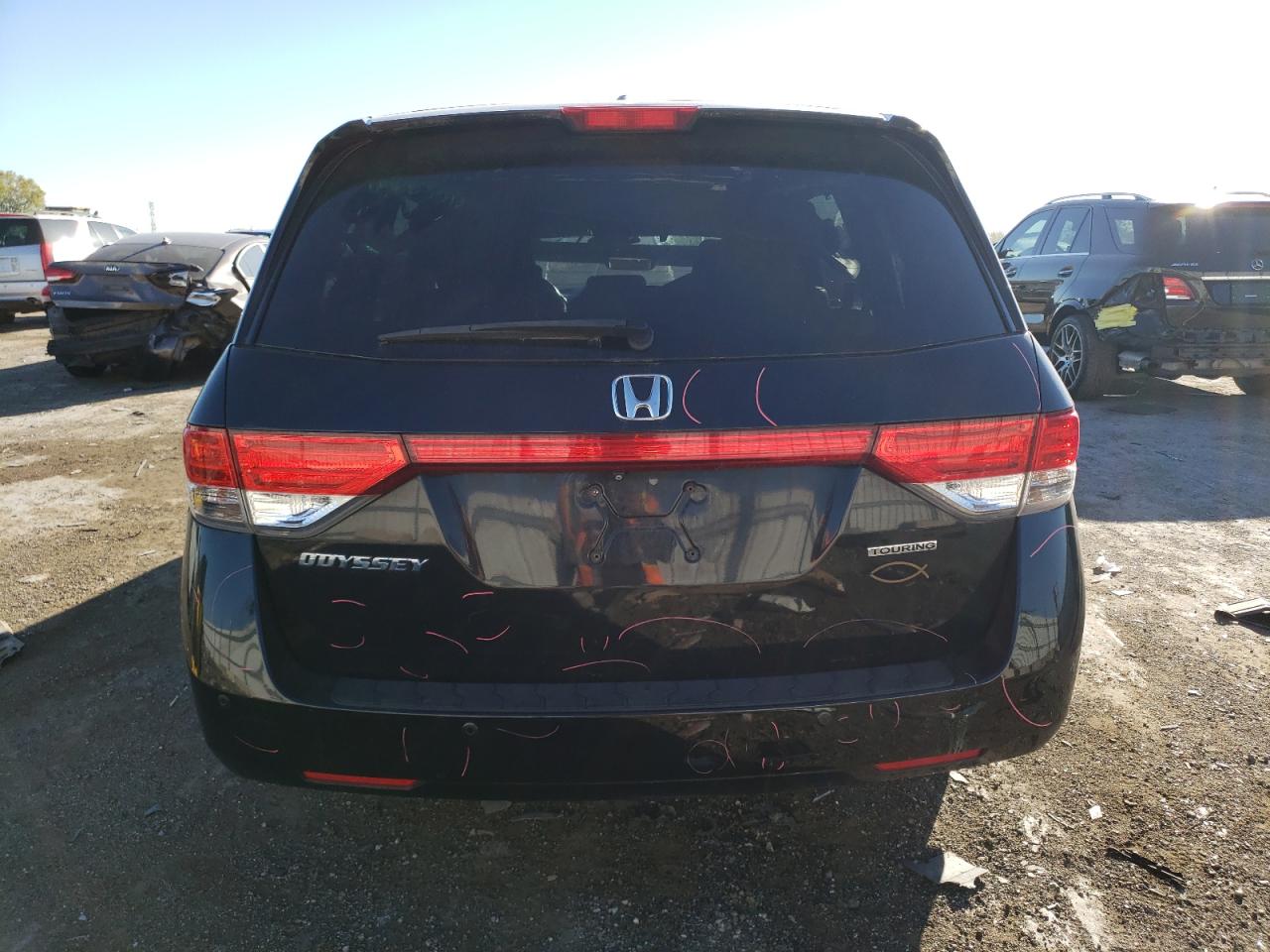 5FNRL5H93EB075010 2014 Honda Odyssey Touring