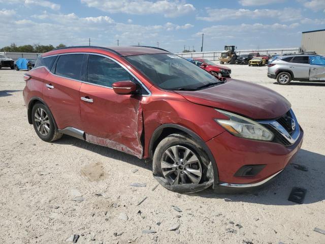  NISSAN MURANO 2015 Red