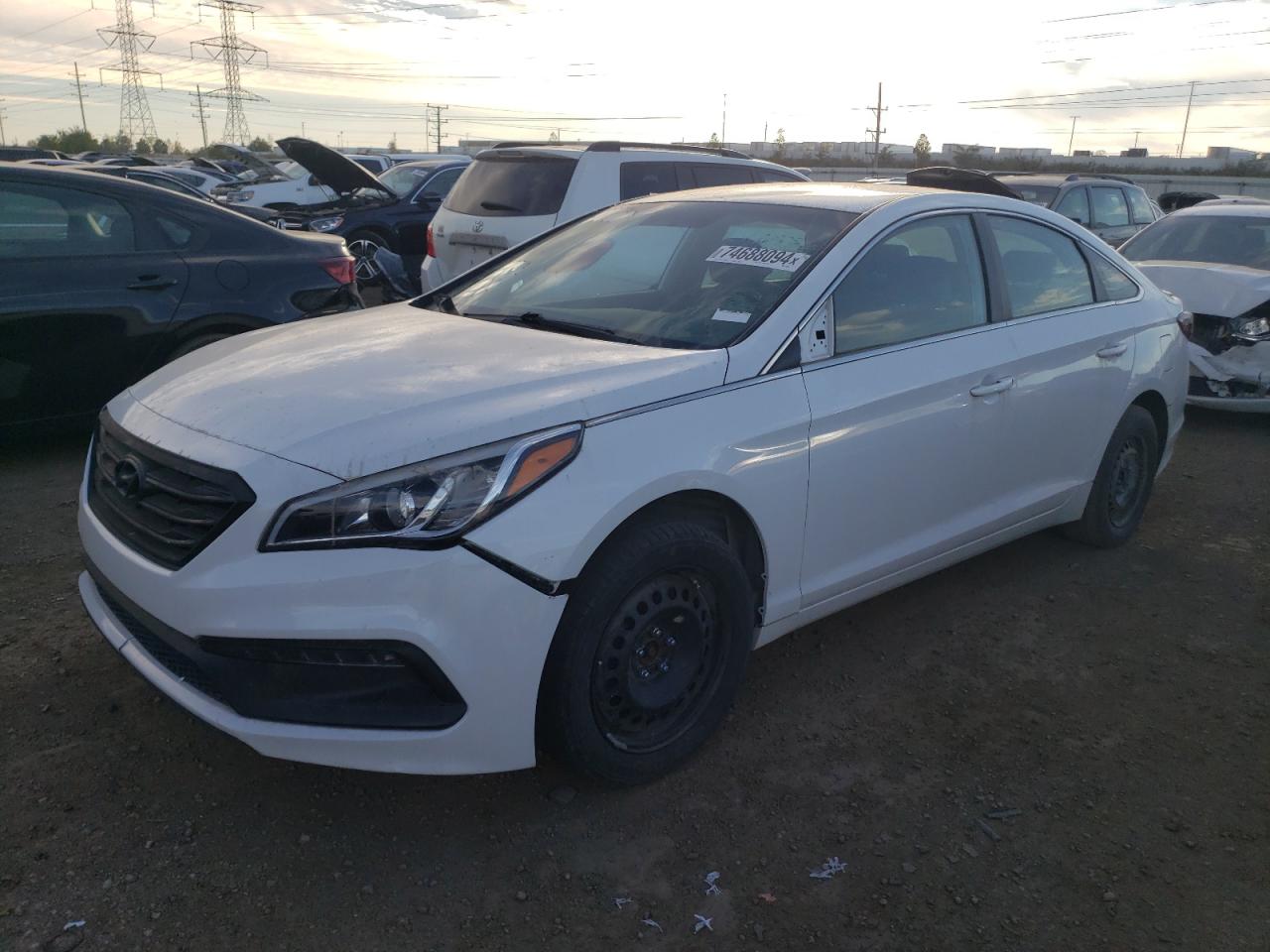 2015 Hyundai Sonata Se للبيع في Dyer، IN - Vandalism
