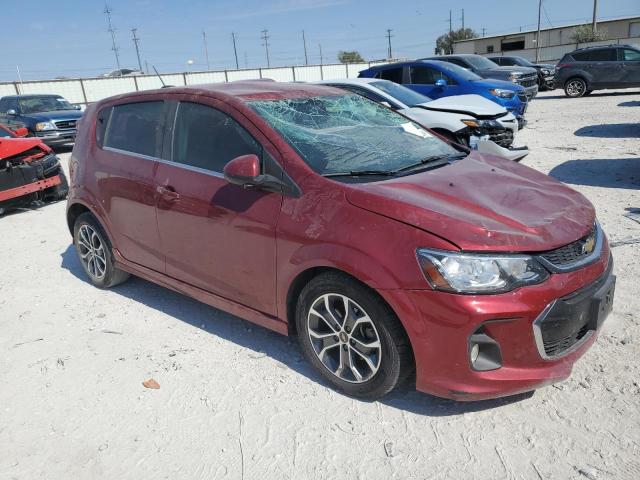  CHEVROLET SONIC 2017 Burgundy