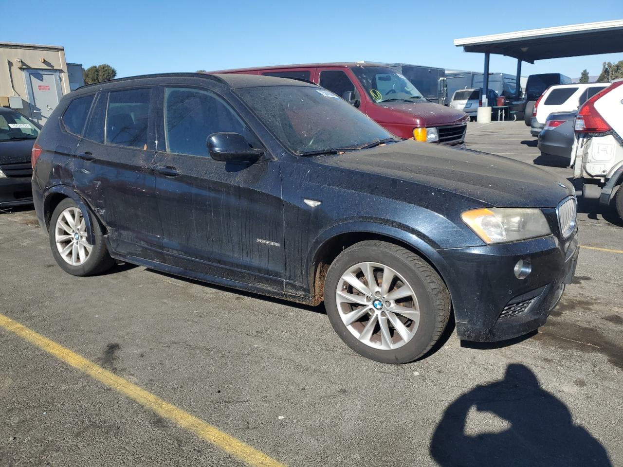 2011 BMW X3 xDrive35I VIN: 5UXWX7C53BL734556 Lot: 75045984