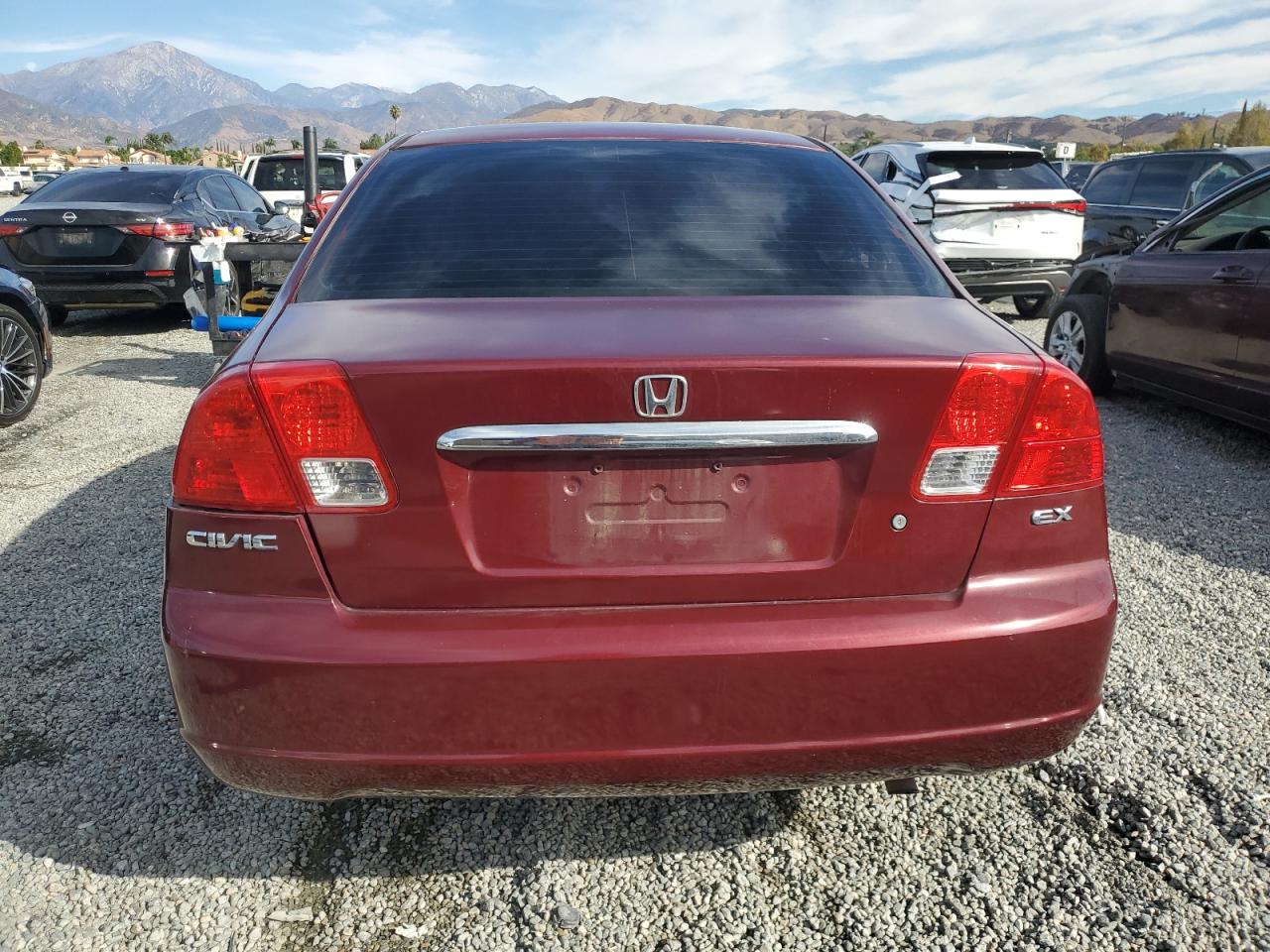 2003 Honda Civic Ex VIN: 2HGES26883H565137 Lot: 78846654