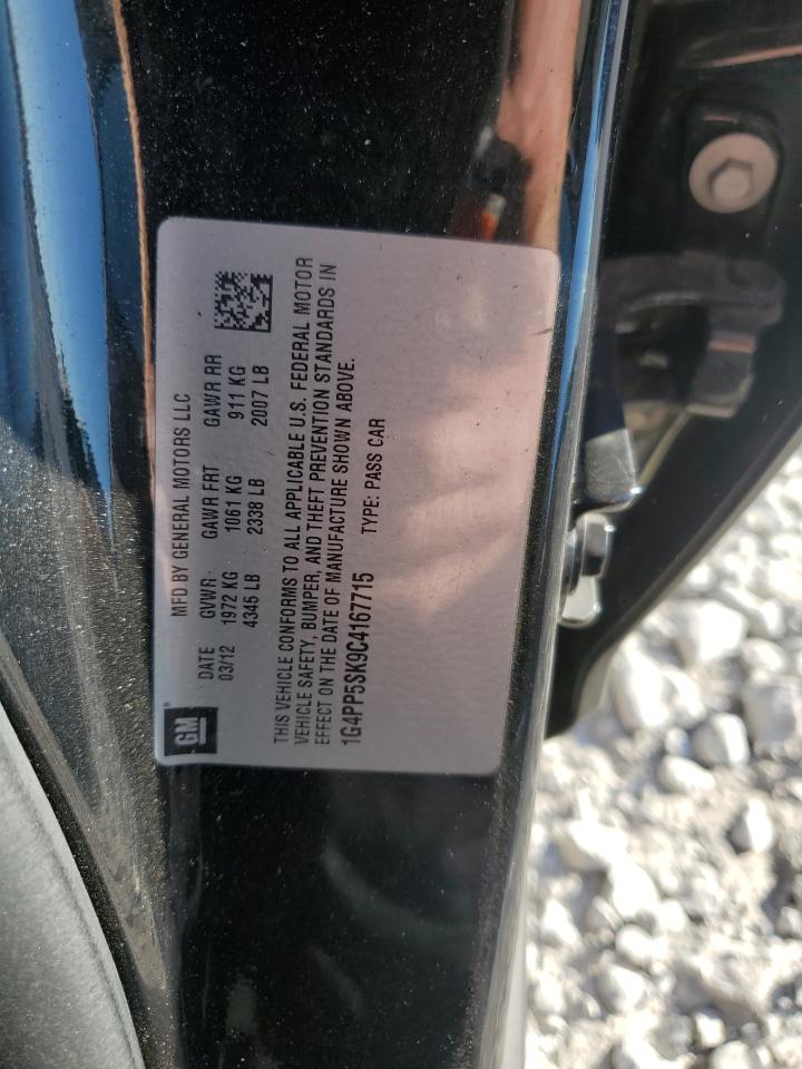 2012 Buick Verano VIN: 1G4PP5SK9C4167715 Lot: 48590755