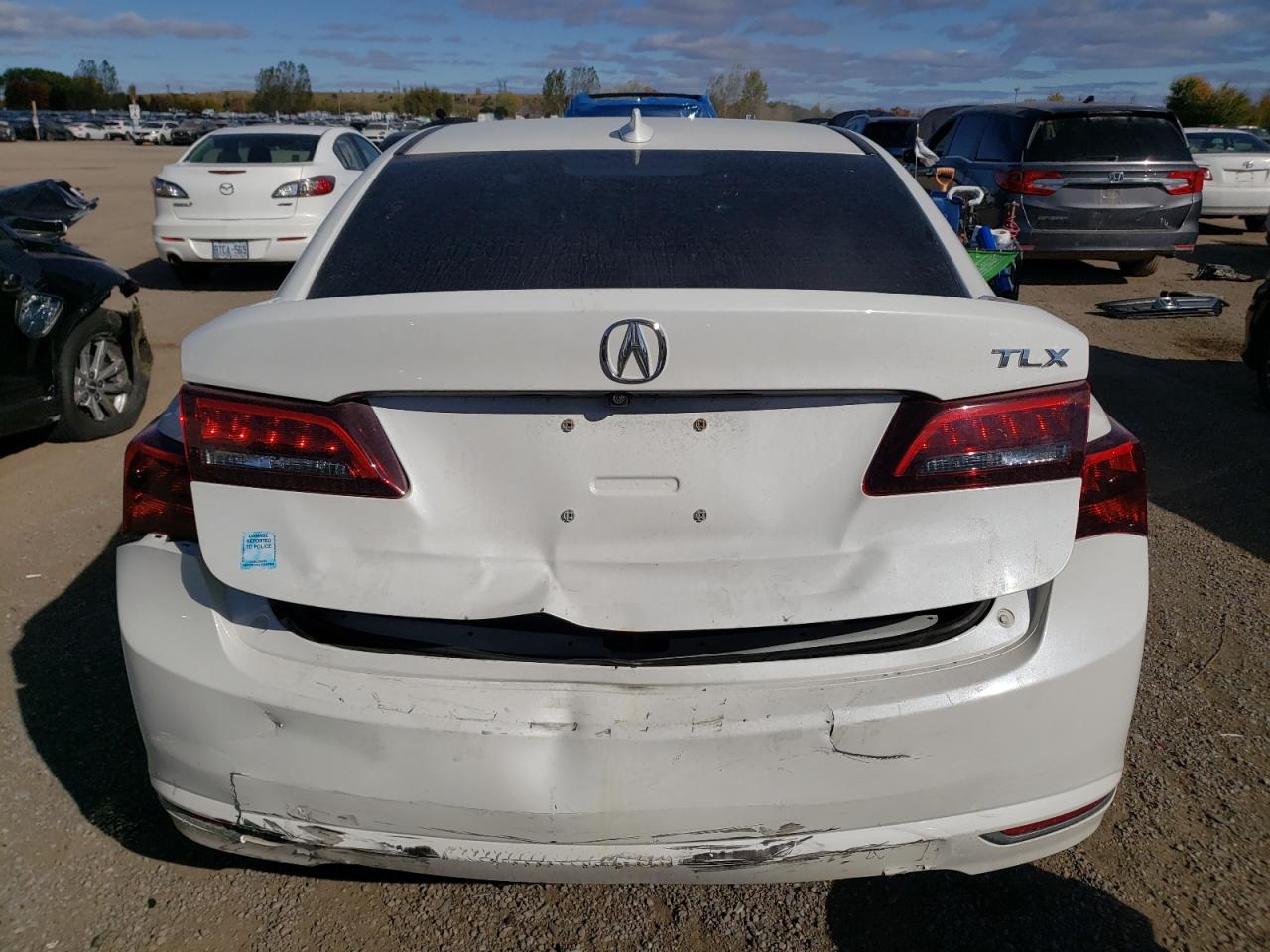 2017 Acura Tlx VIN: 19UUB1F36HA800134 Lot: 76475914