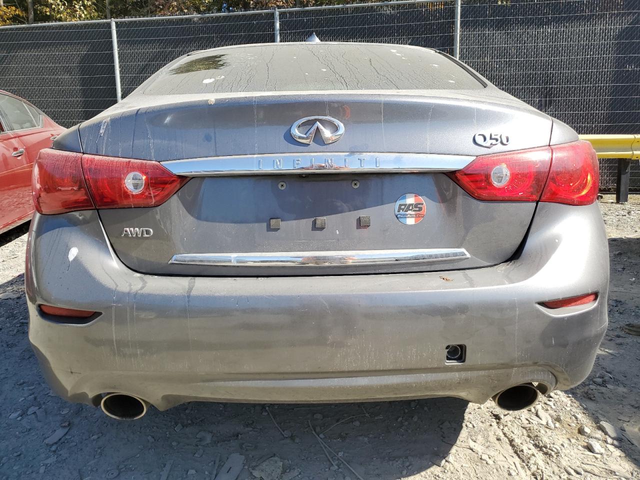 JN1BV7AR1FM422346 2015 Infiniti Q50 Base