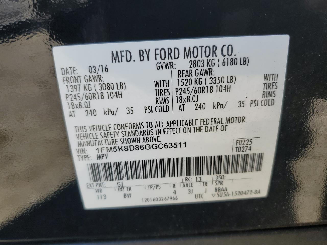 2016 Ford Explorer - Image 13