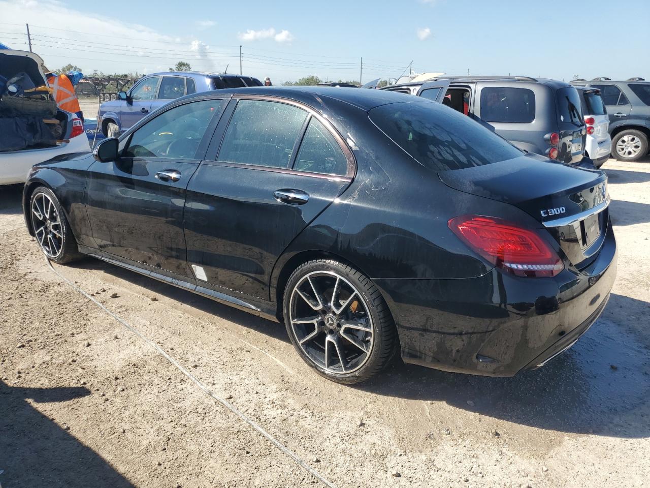 VIN 55SWF8DB4KU314434 2019 MERCEDES-BENZ C-CLASS no.2