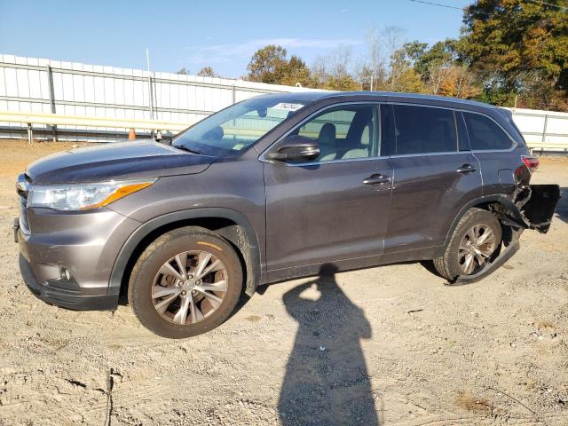  TOYOTA HIGHLANDER 2015 Сірий