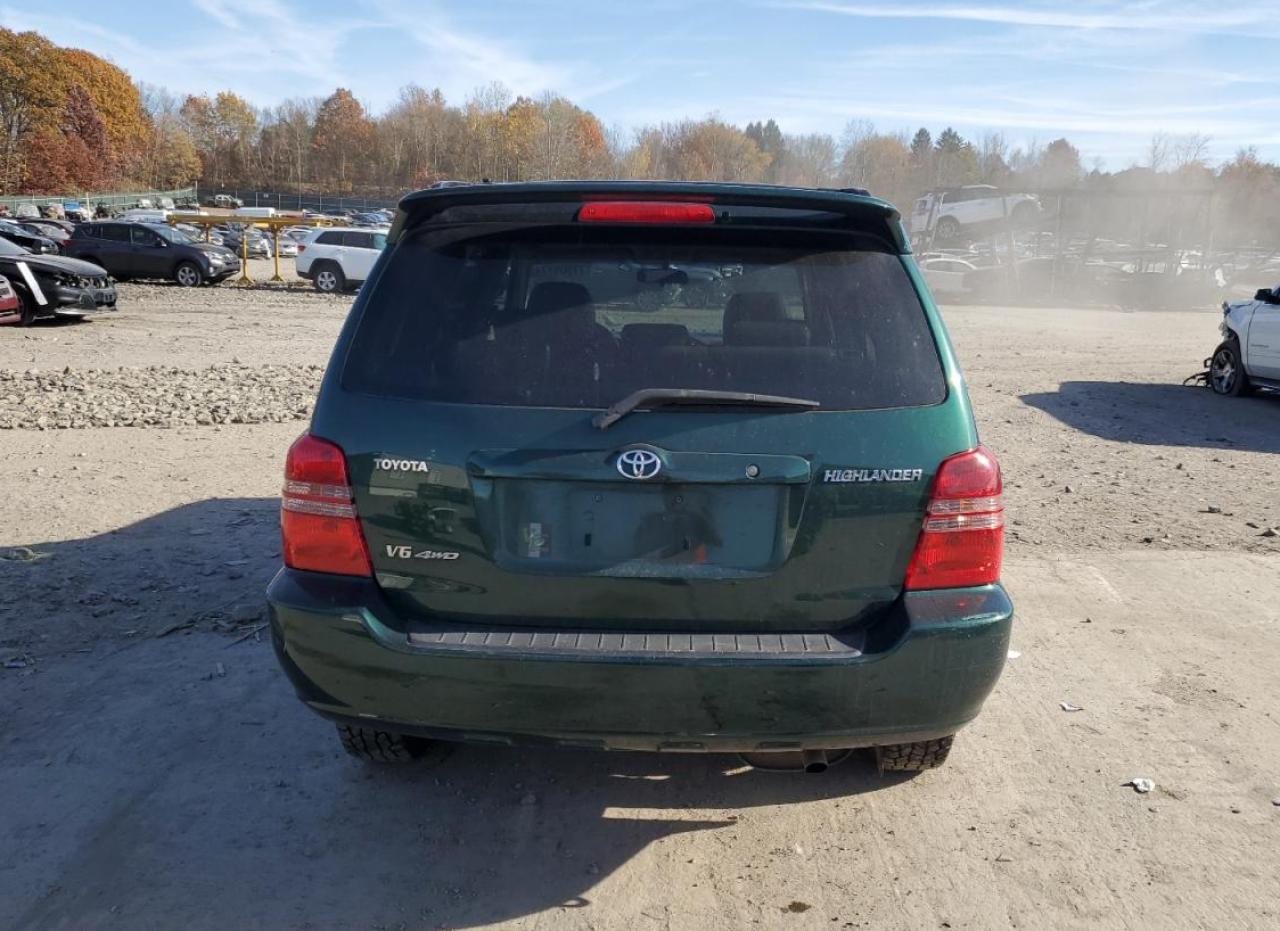 2002 Toyota Highlander Limited VIN: JTEHF21A020076840 Lot: 77905174