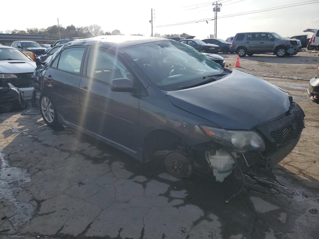 2010 Toyota Corolla Base VIN: 1NXBU4EE0AZ169854 Lot: 78316464