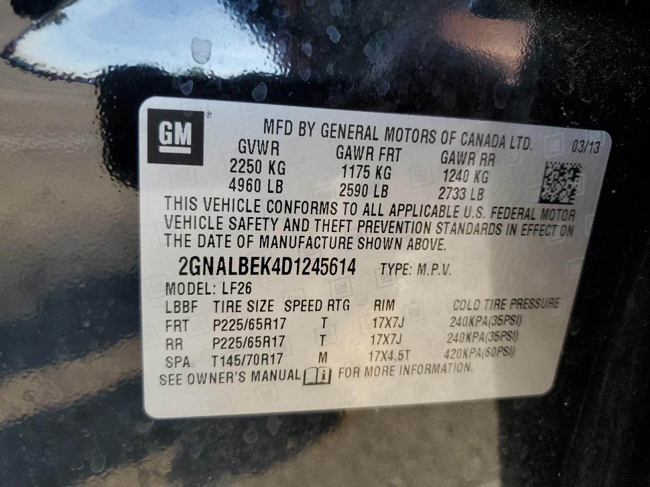 2013 Chevrolet Equinox - Image 15