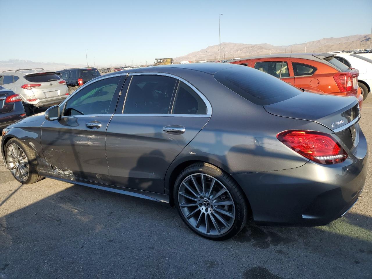 VIN 55SWF8DB9KU309178 2019 MERCEDES-BENZ C-CLASS no.2