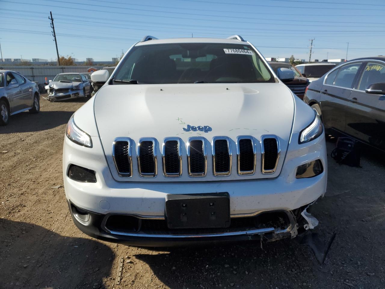 2014 Jeep Cherokee Limited VIN: 1C4PJMDS5EW266584 Lot: 77680464